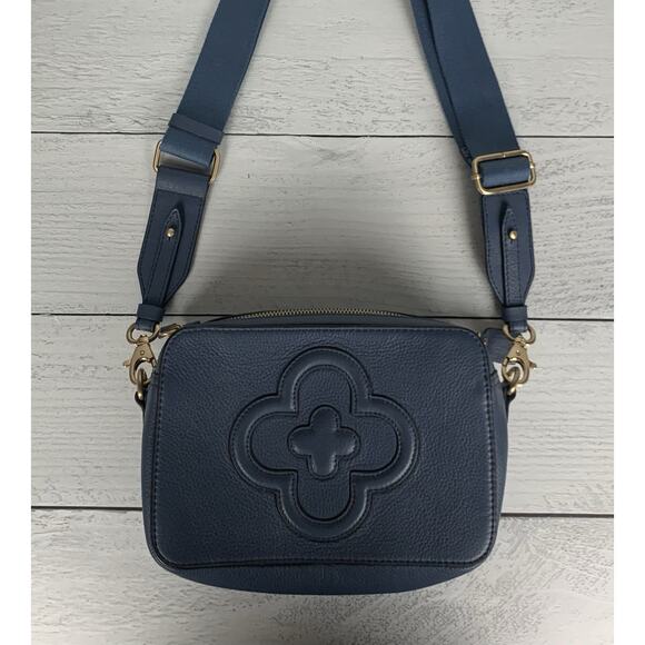 ANTONIO MELANI Blue Crossbody Bag - Picture 2 of 13